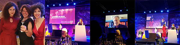 RPS Music Awards - pictured from left to right Rosa Solinas, Elsa Rooke & Francesca Biliotti